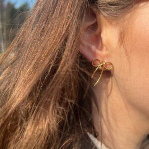 Auskarai ,,Kaspinėliai"