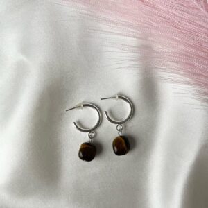 Auskarai ,,Tigro akis"