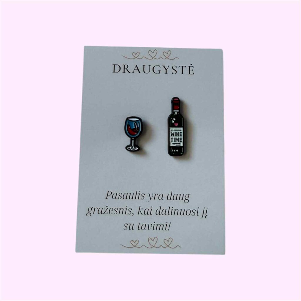 Derantys ženkliukai ,,Wine”