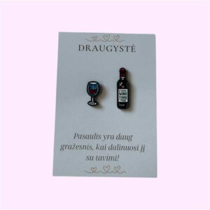 Derantys ženkliukai ,,Wine"