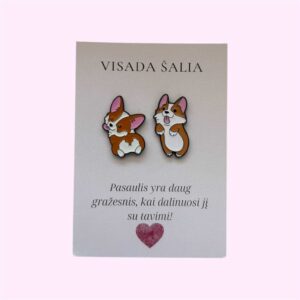 Derantys ženkliukai ,,Korgiai"