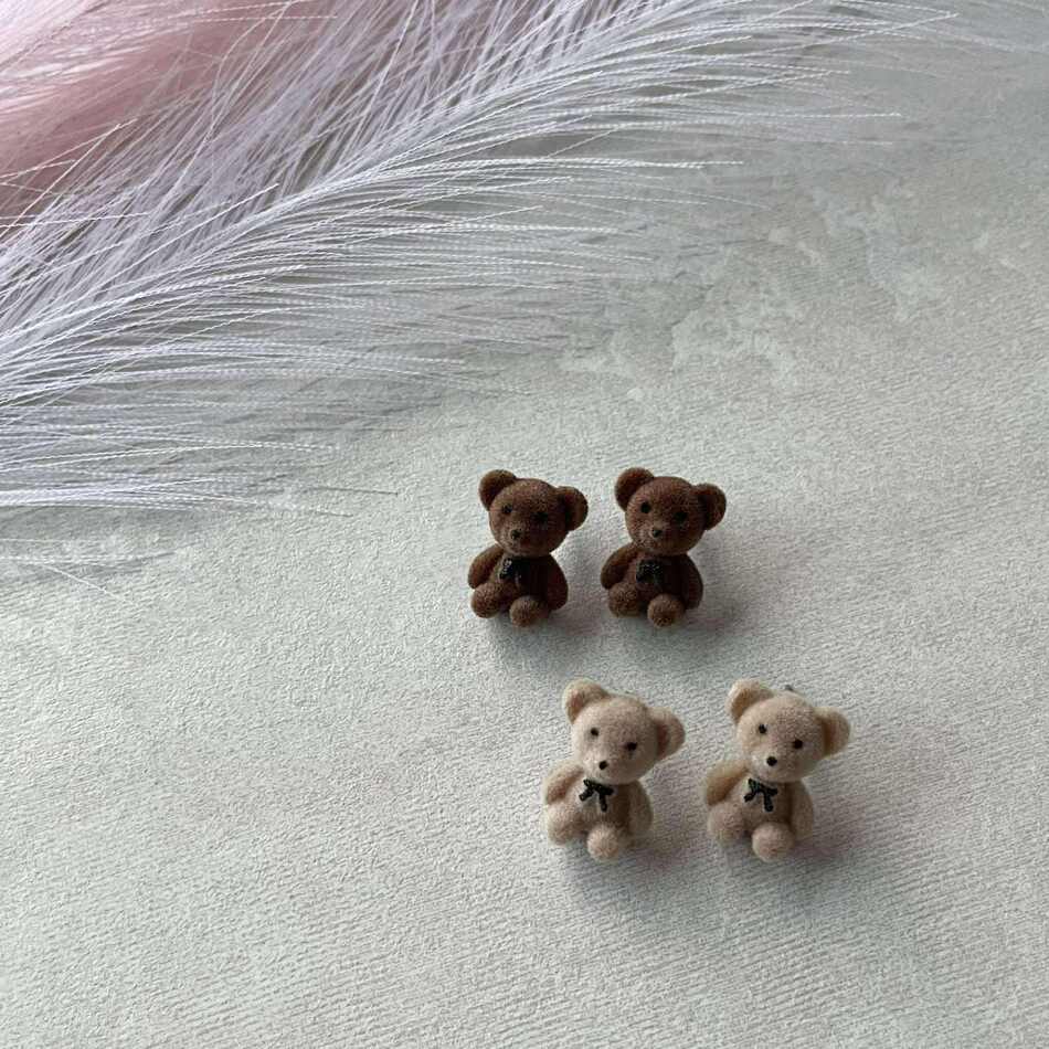 Auskarai ,,Meškučiai"