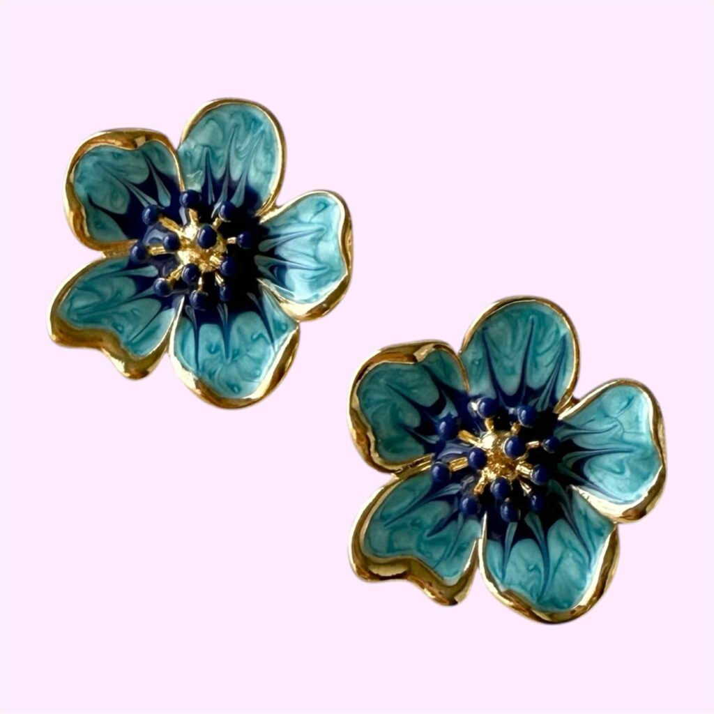 Auskarai ,,Floral”