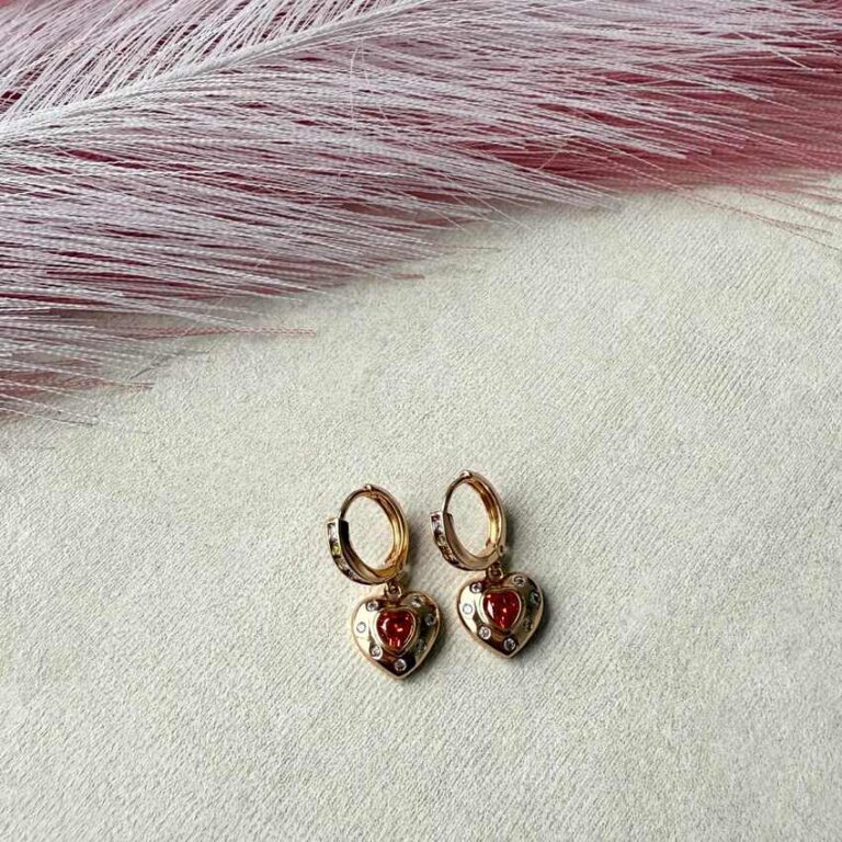 Auskarai ,,Širdelės”