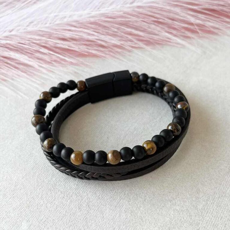 Unisex apyrankė ,,Tiger eye”