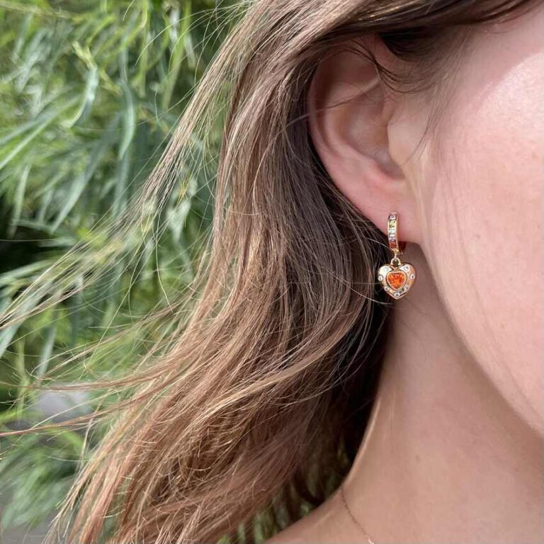 Auskarai ,,Širdelės”