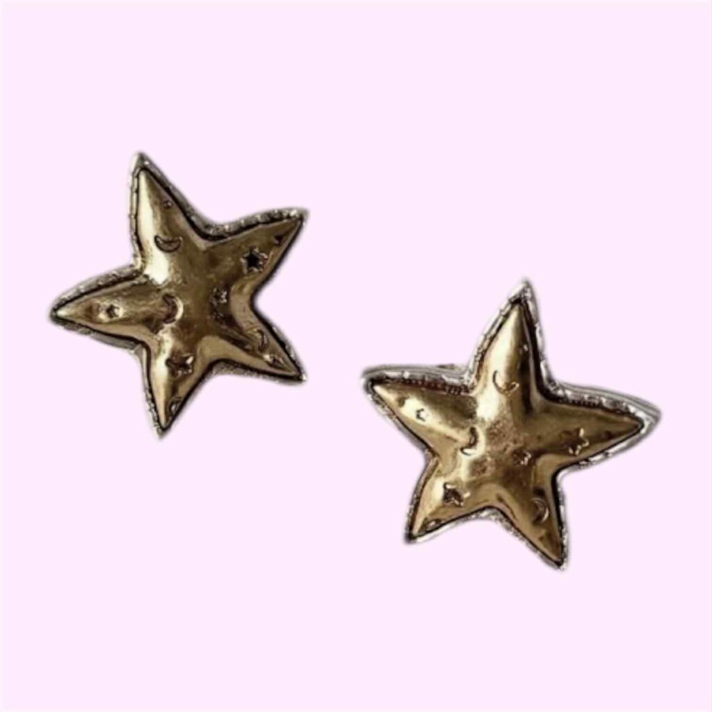 Auskarai ,,Moonlight glow”