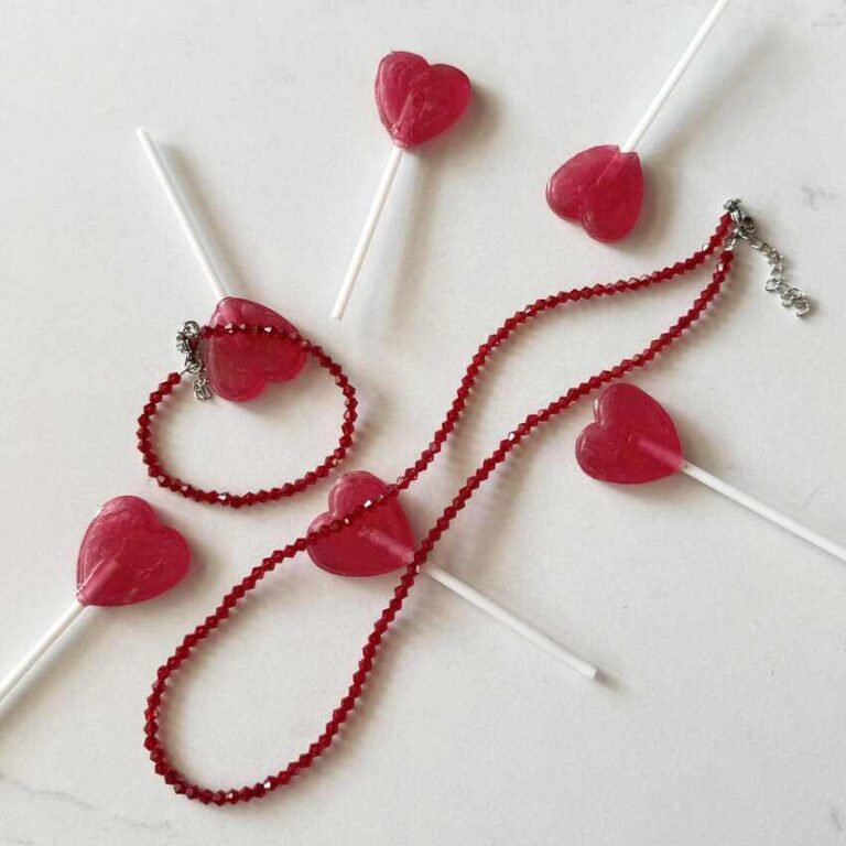 Papuošalų rinkinys ,,Rose”