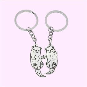 Derantys raktų pakabukai ,,Ūdros"